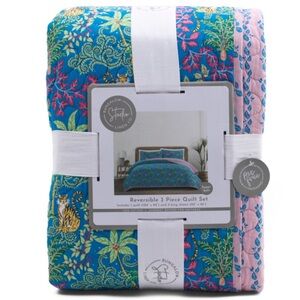 BUNGALOW STUDIO
Twilight Tiger Jungle Cotton Quilt Set